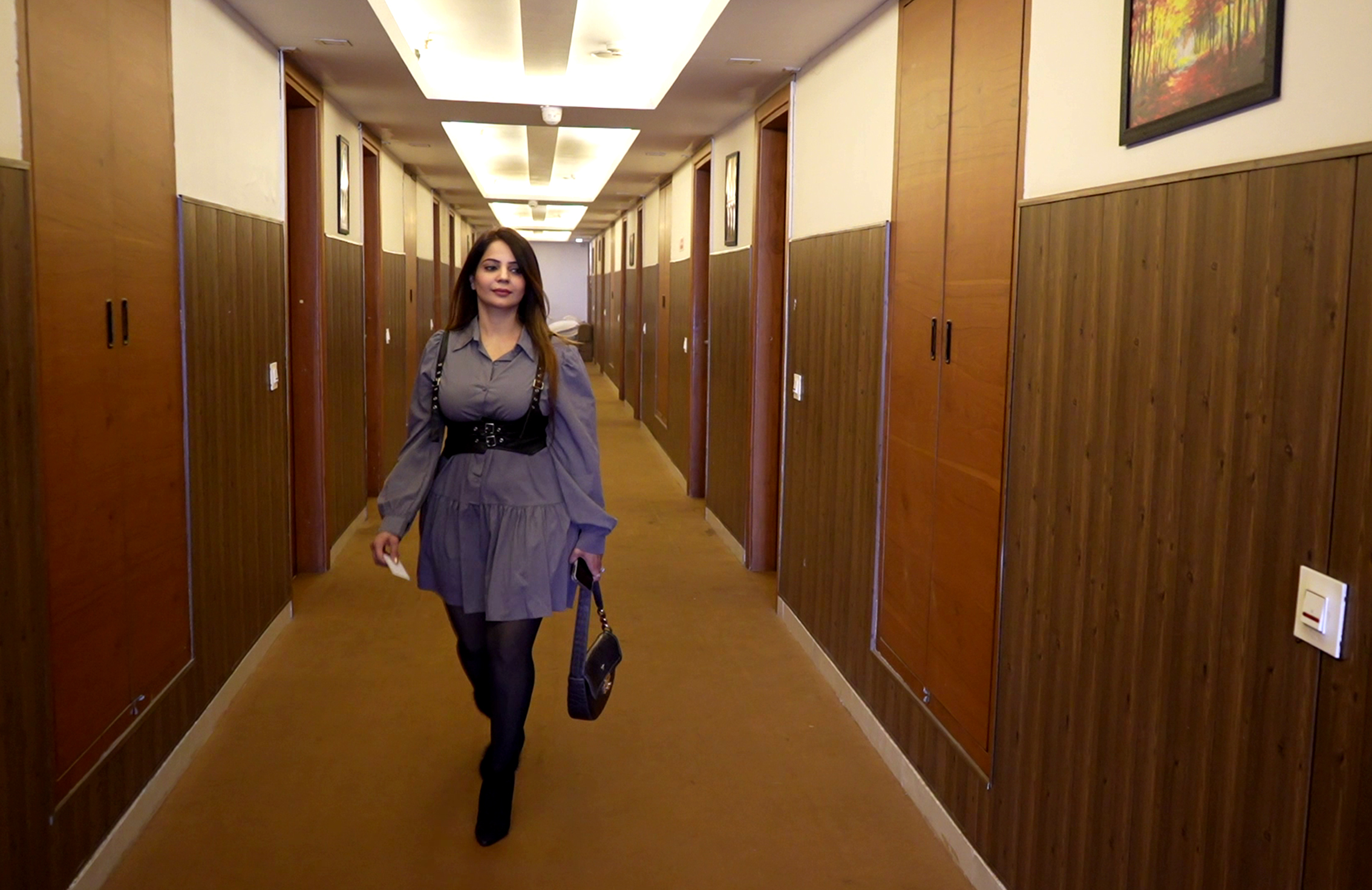 Corridors at Joygaon Hotel